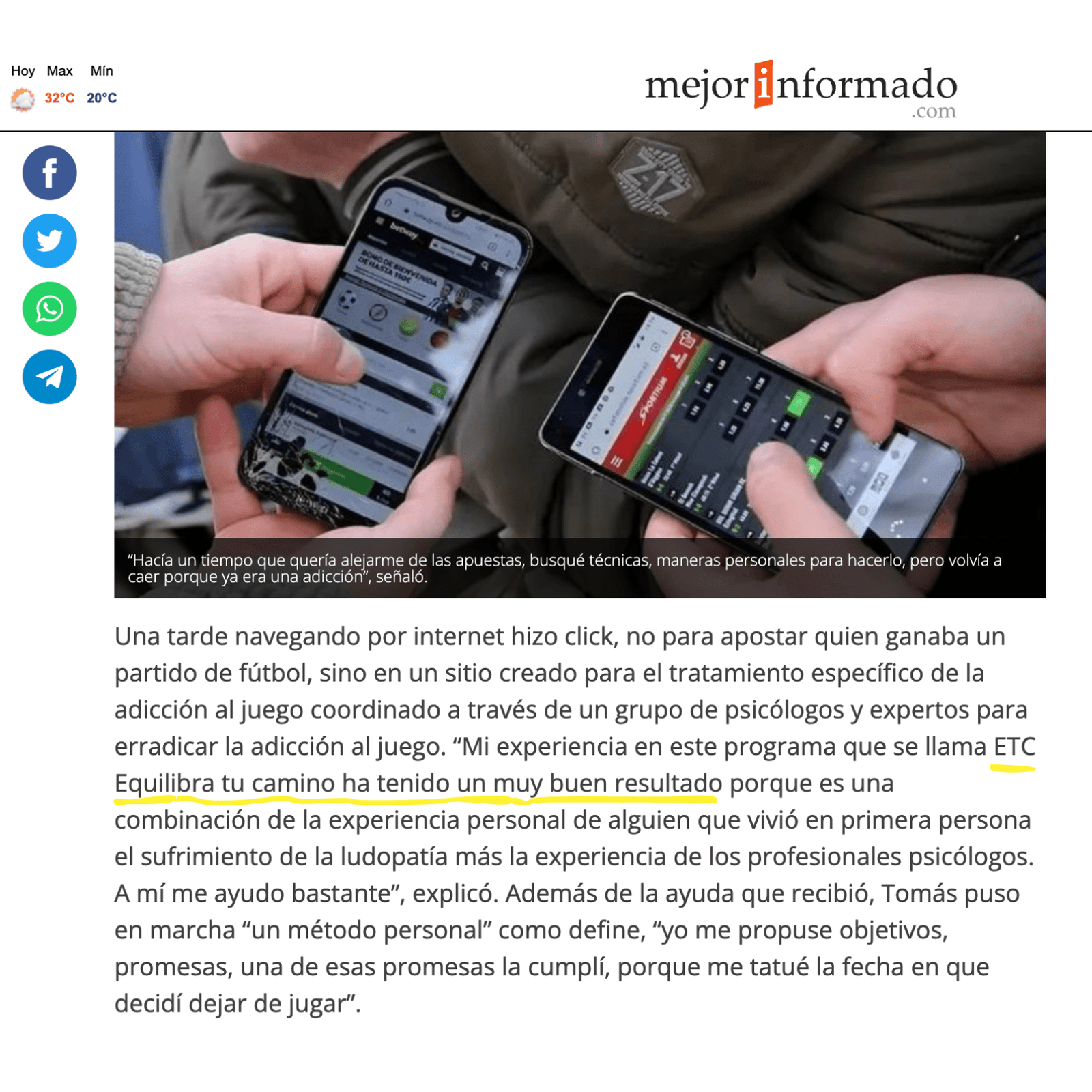 Mejor Informado — caso de éxito ETC.
