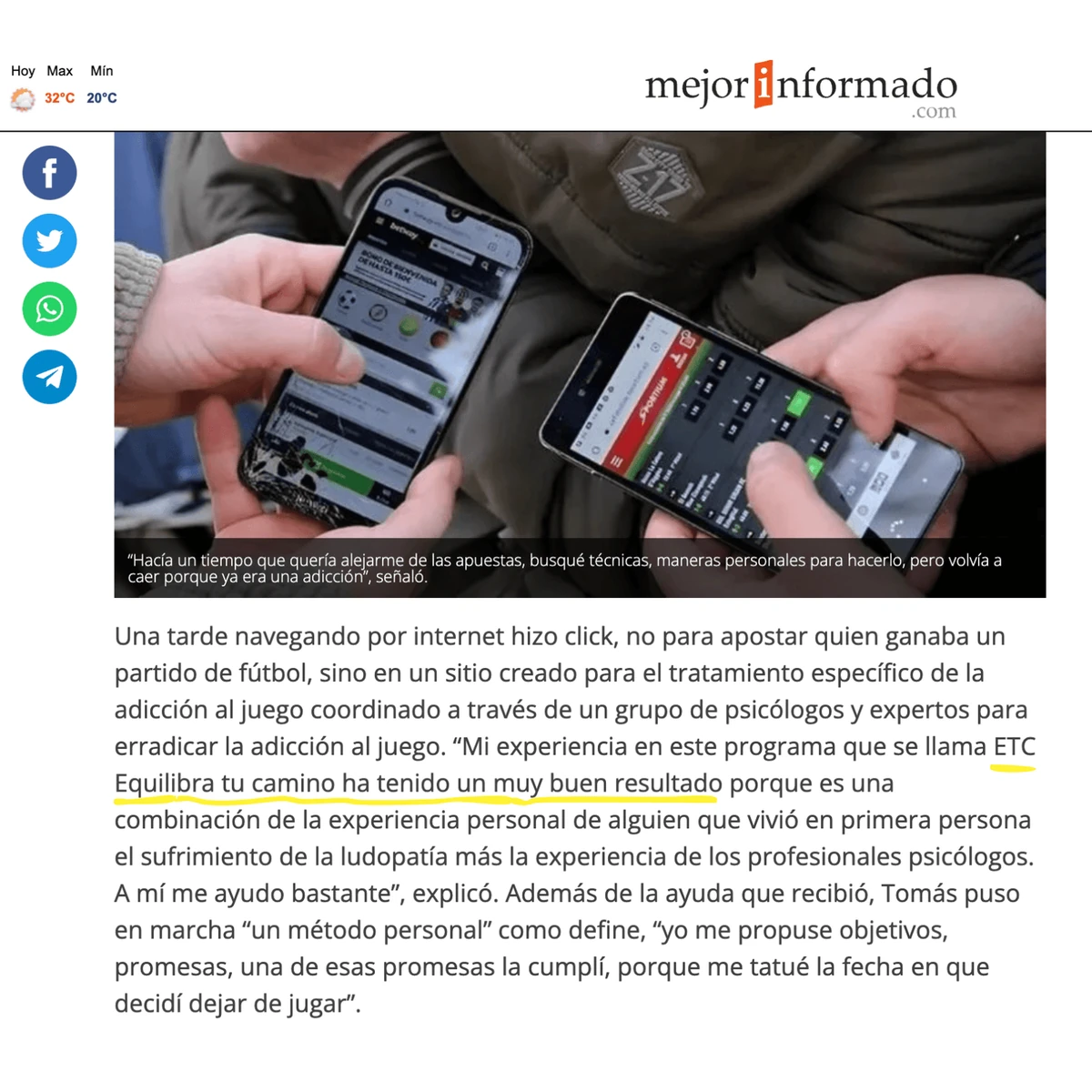 Mejor Informado — caso de éxito ETC.